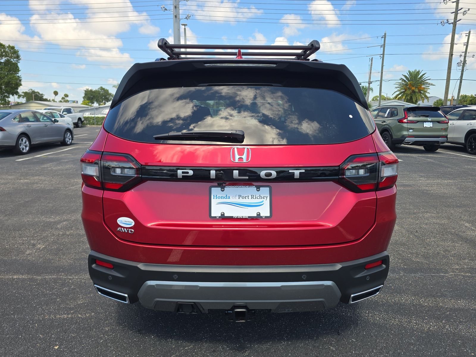 New 2026 Radiant Red Metallic II Honda EX-L image 5