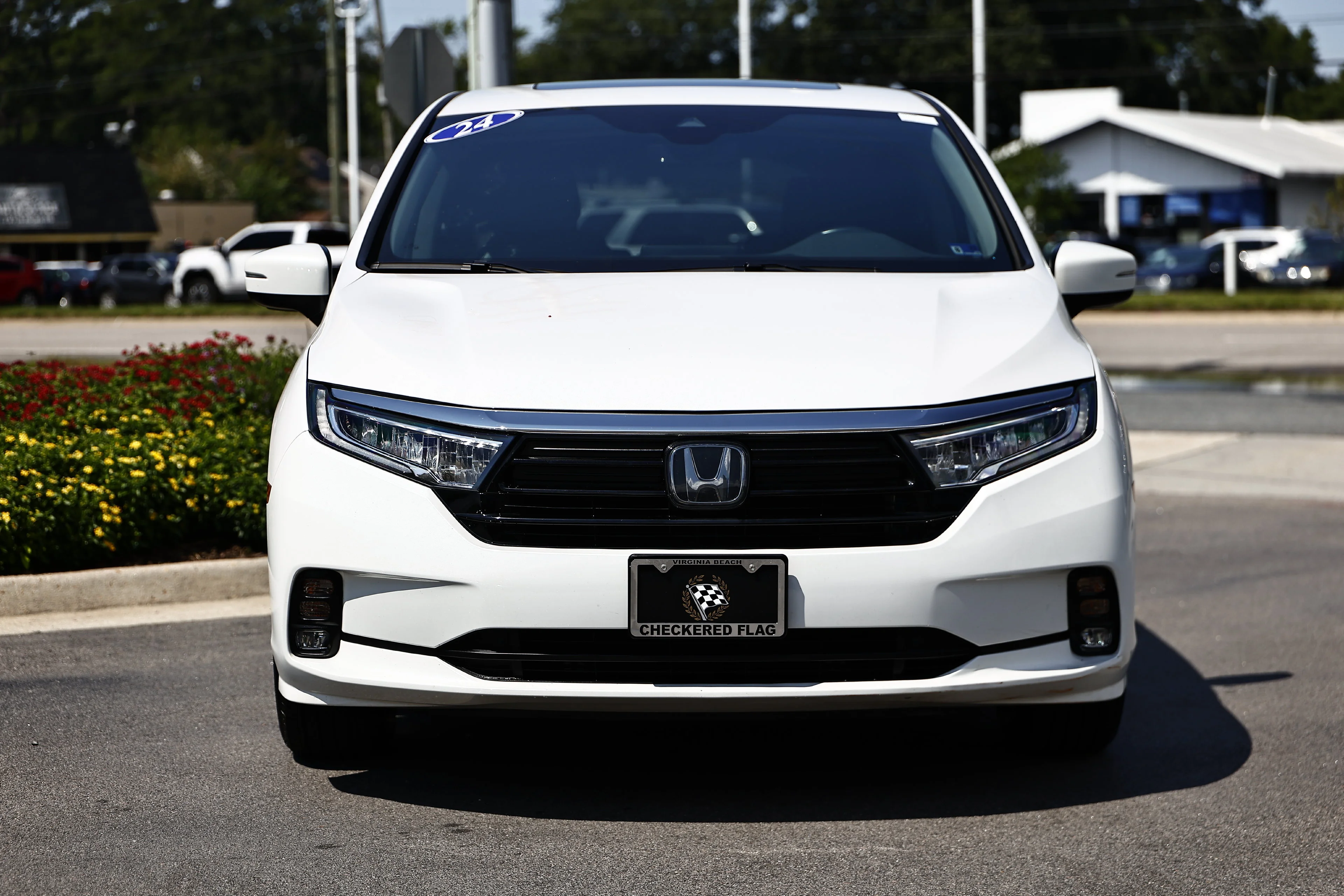Used 2024 Platinum White Pearl Honda EX-L image 13