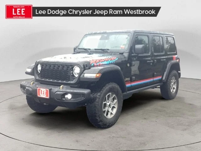 New 2027 Black Jeep 4-DOOR REWIND image 1