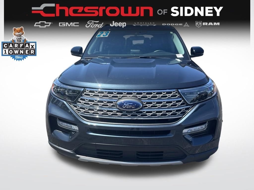 Used 2023 Blue Metallic Ford Limited image 8