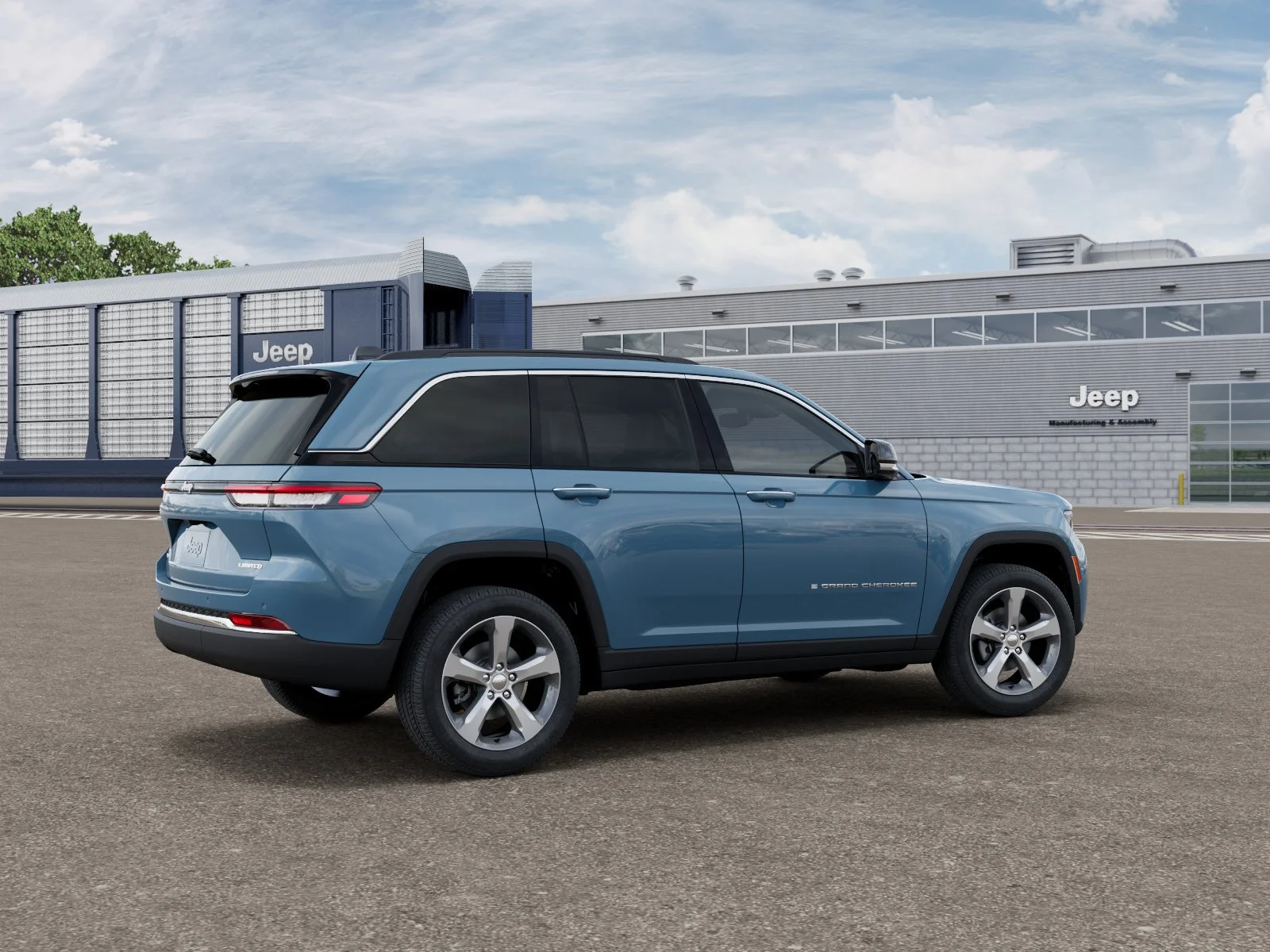 New 2026 Steel Blue Exterior Paint Jeep Limited image 4