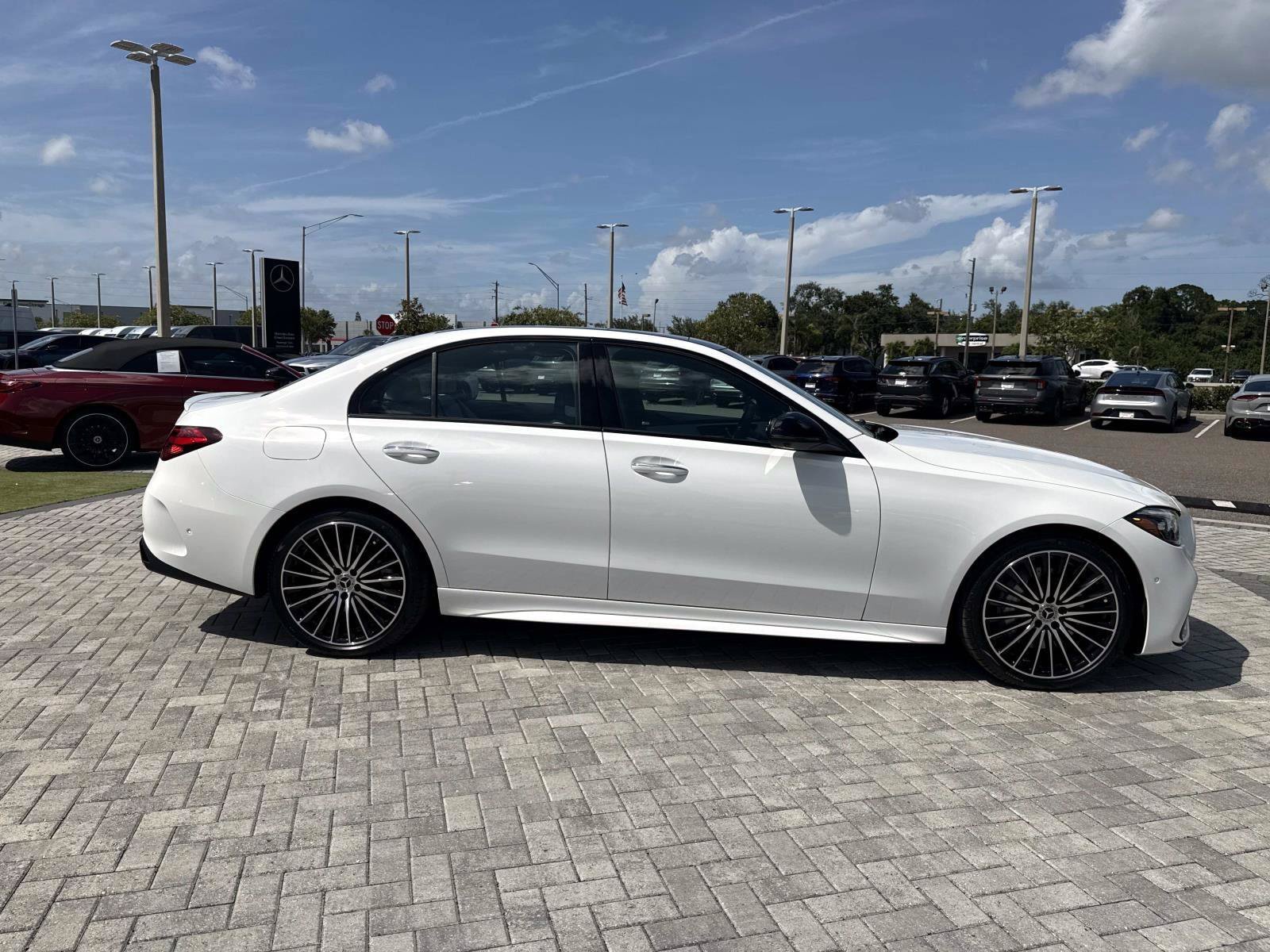 New 2026 Polar White Mercedes-Benz C 300 Sedan image 6