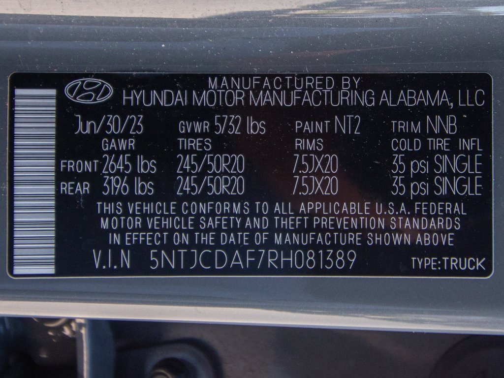 2024 Hyundai Santa Cruz Night - Photo 30