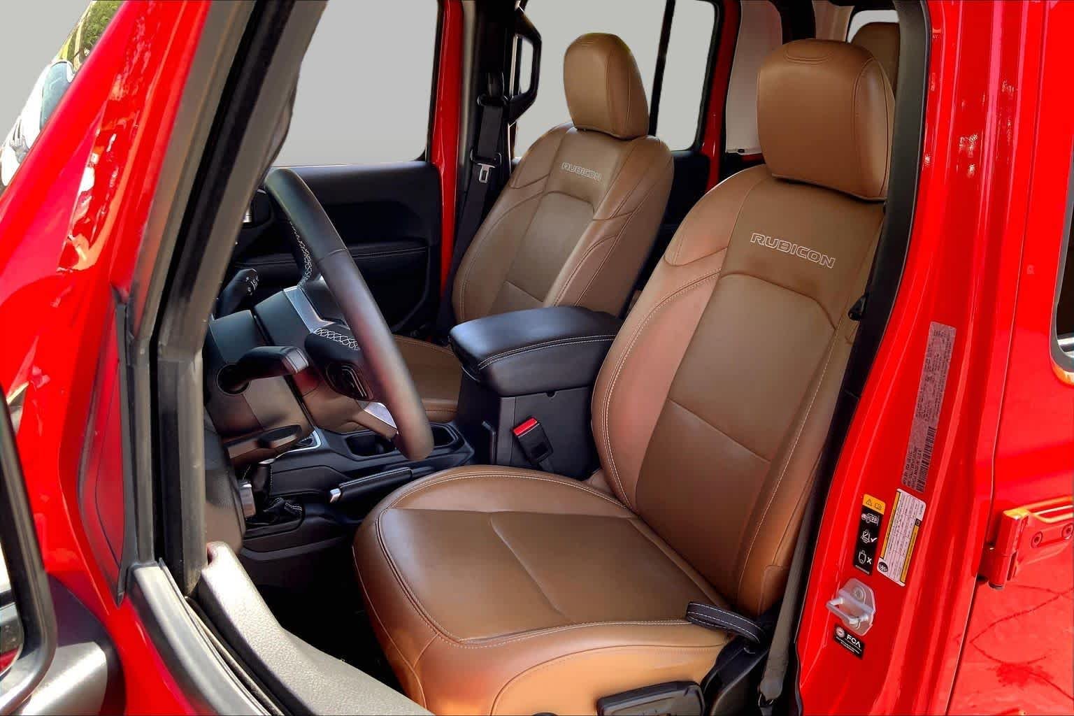 Used 2023 Firecracker Red Clearcoat Jeep Rubicon image 8