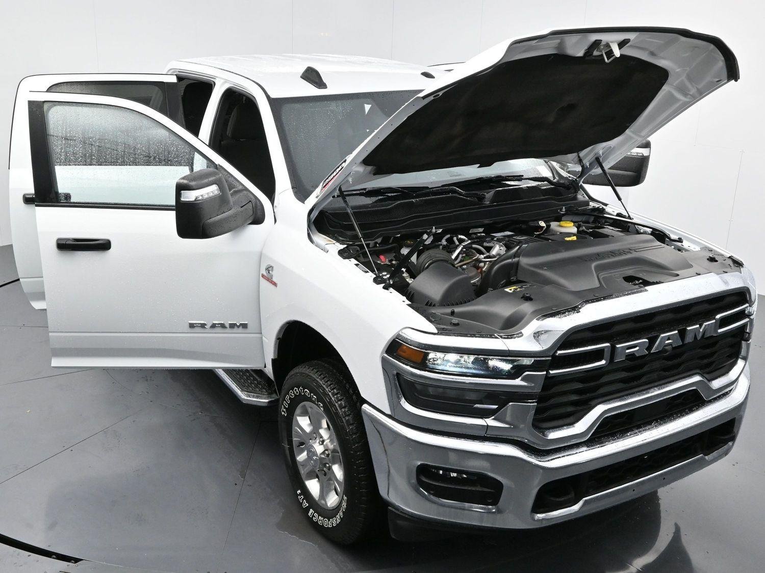 Used 2025 Bright White Clearcoat Ram Big Horn image 44