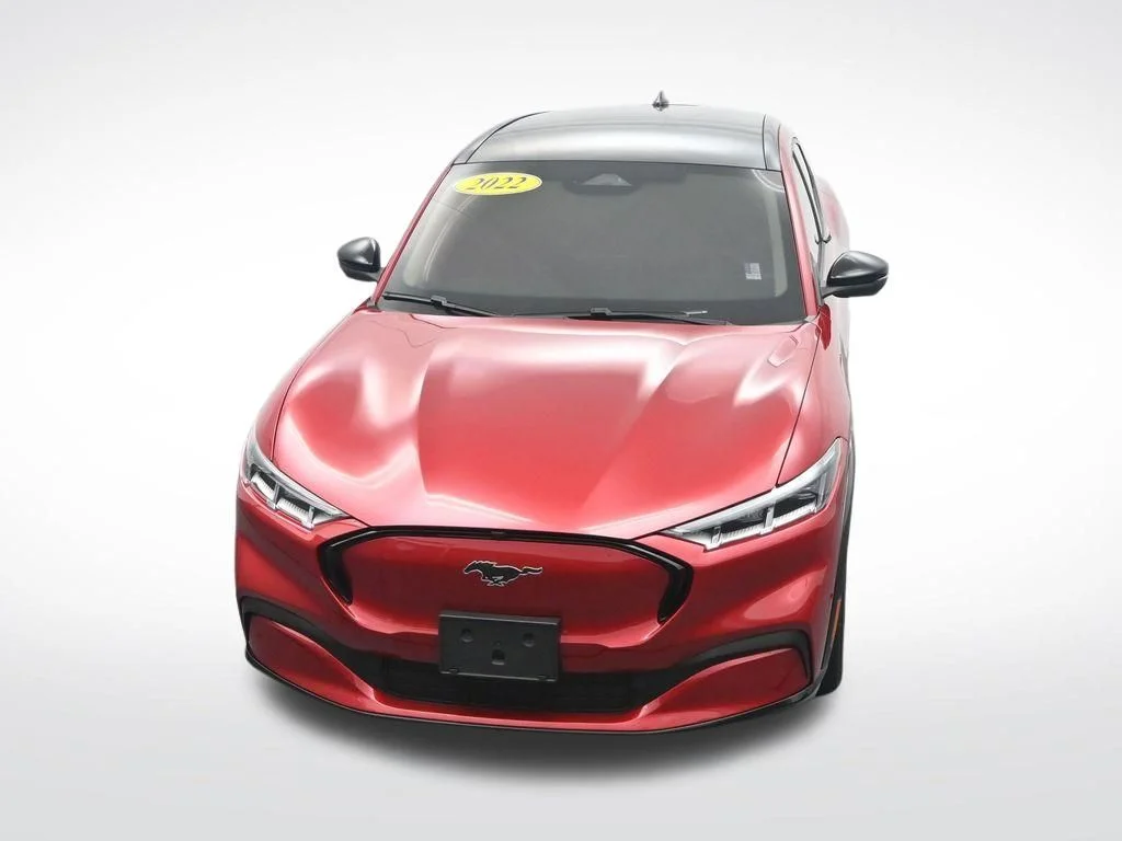 Used 2022 Red Metallic Ford Premium image 24