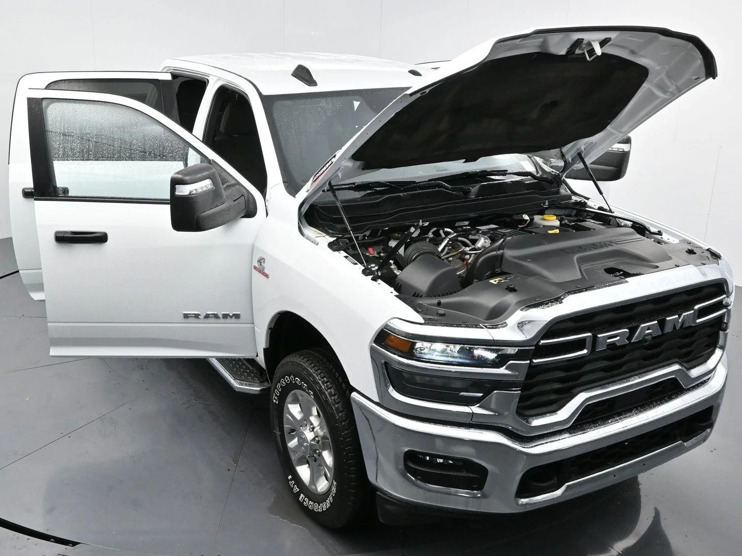 Used 2025 Bright White Clearcoat Ram Big Horn image 44