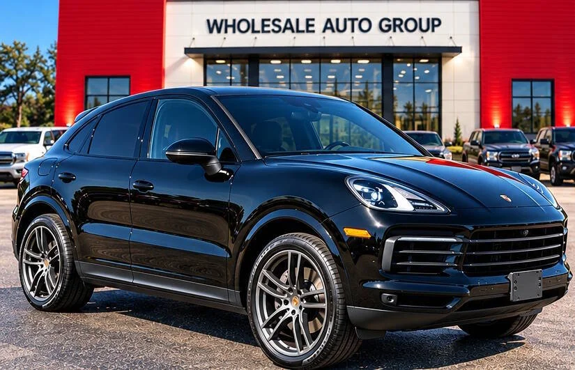Used 2023 Black Porsche Coupe Platinum Edition AWD 4dr SUV image 1