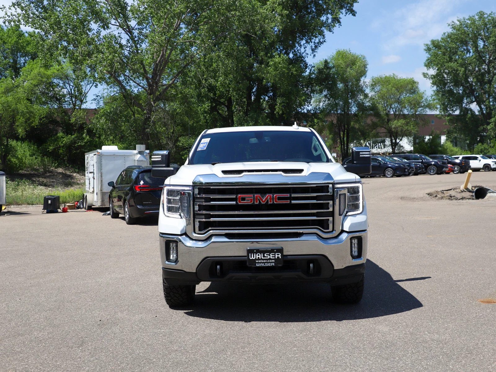 Used 2022 Summit White GMC SLT image 11