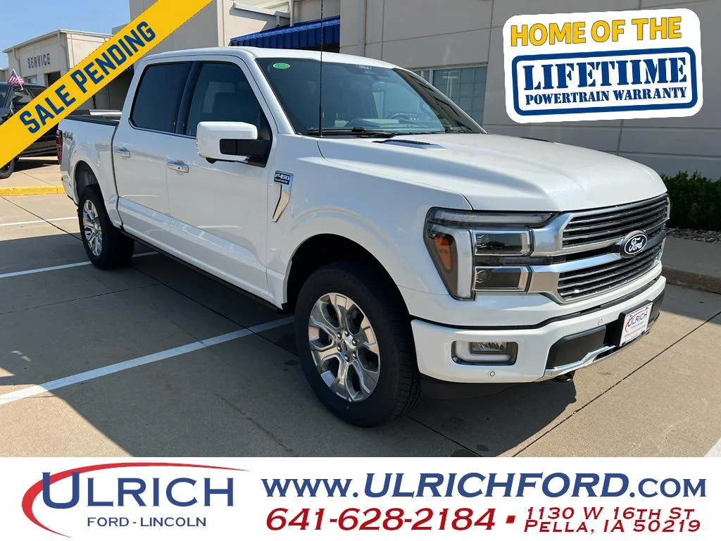 New 2026 Star White Metallic Tri-Coat Ford Platinum® image 1