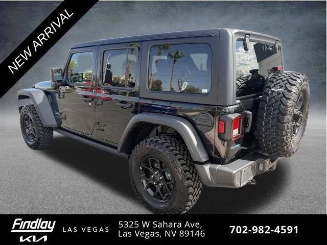 Used 2025 Black Jeep Willys 4xe image 7