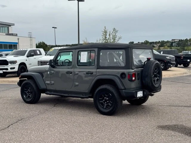 Used 2020 Gray Jeep Sport 4x4 image 3