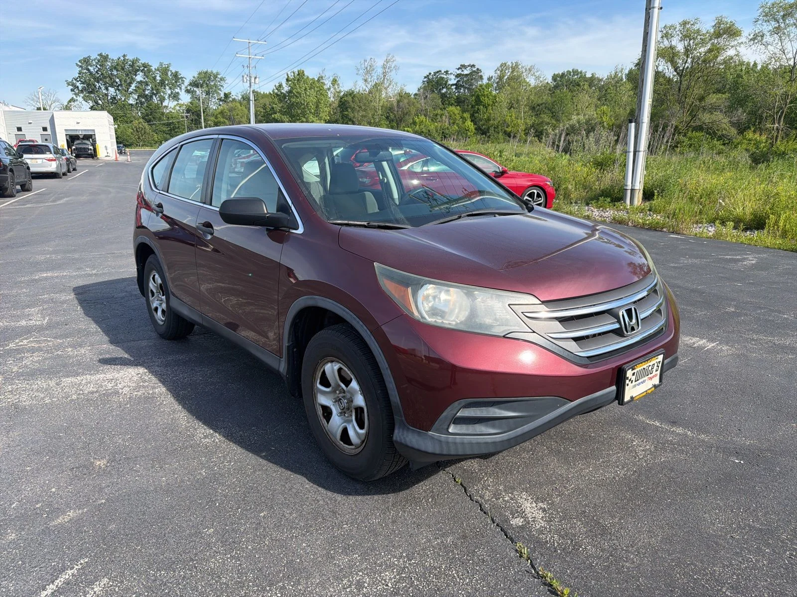 Used 2014 Basque Red Pearl II Honda LX image 8
