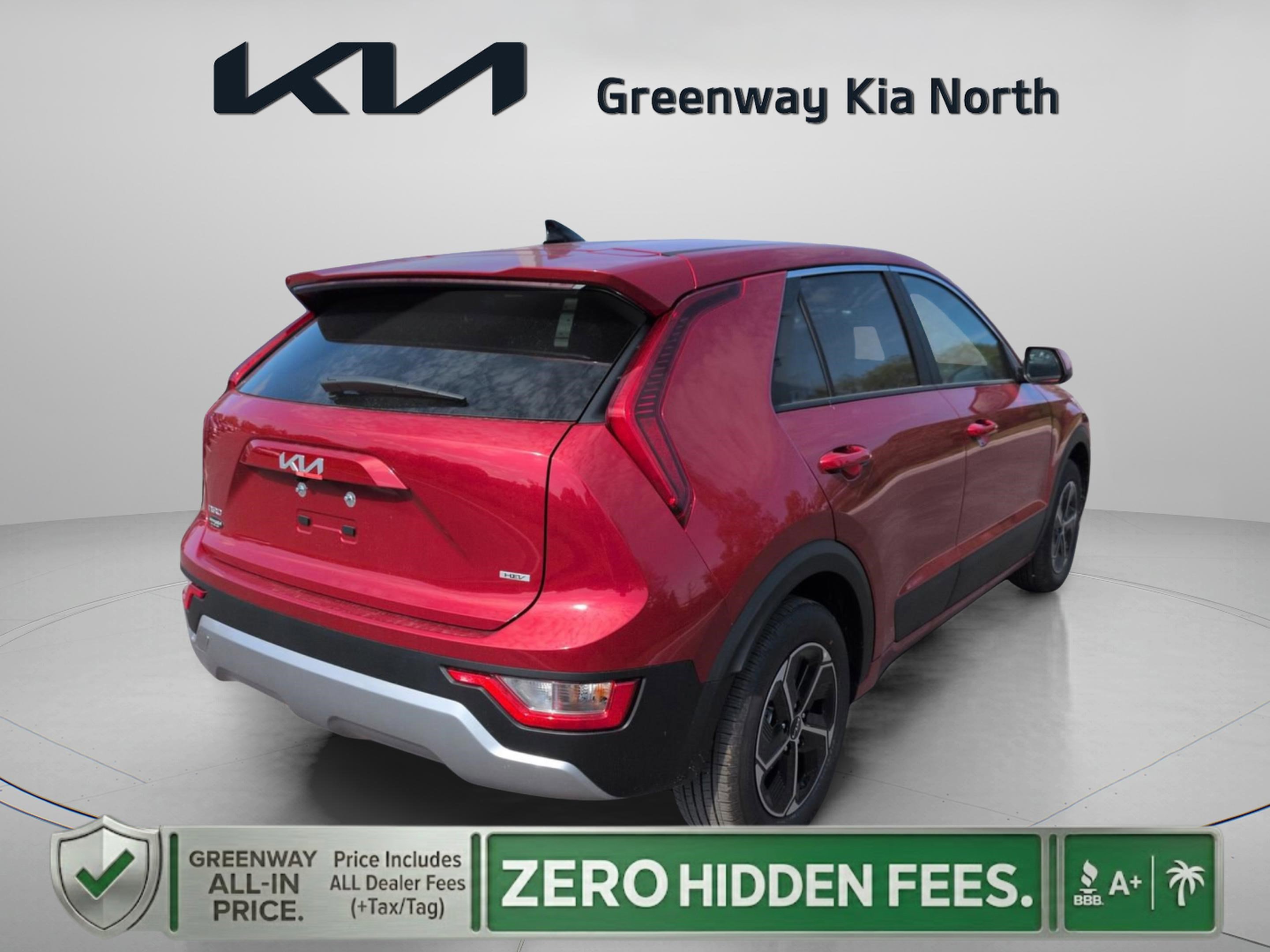 New 2026 Runway Red Kia LX image 8