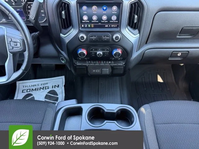 Used 2021 Dark Sky Metallic GMC SLE image 27