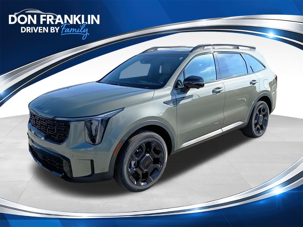 New 2026 Jungle Green Kia X-Line SX Prestige AWD image 1