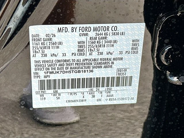 New 2026 Black Metallic Ford Active image 21