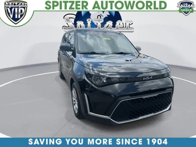 Used 2025 Black Kia LX image 2