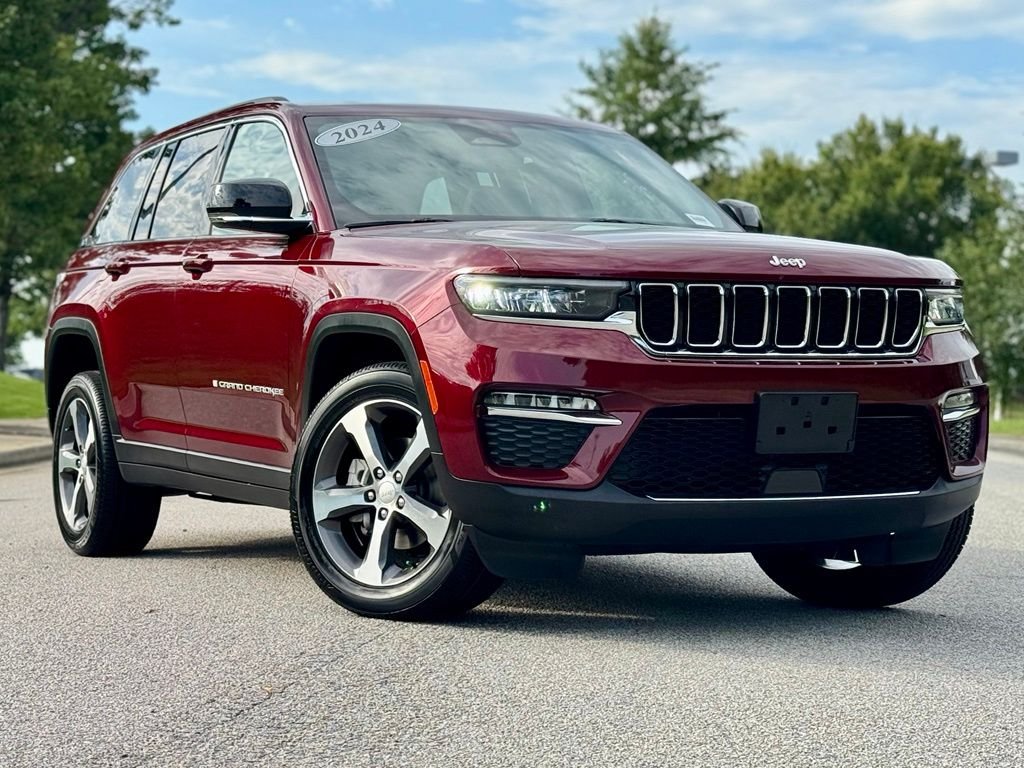 Used 2024 Red Jeep Limited image 2