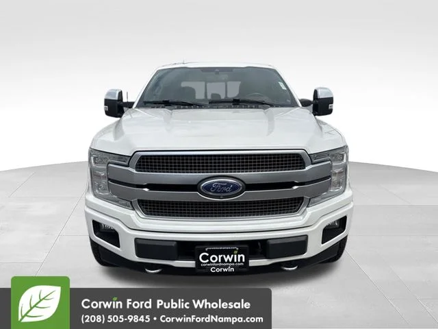 Used 2018 White Ford Platinum image 2