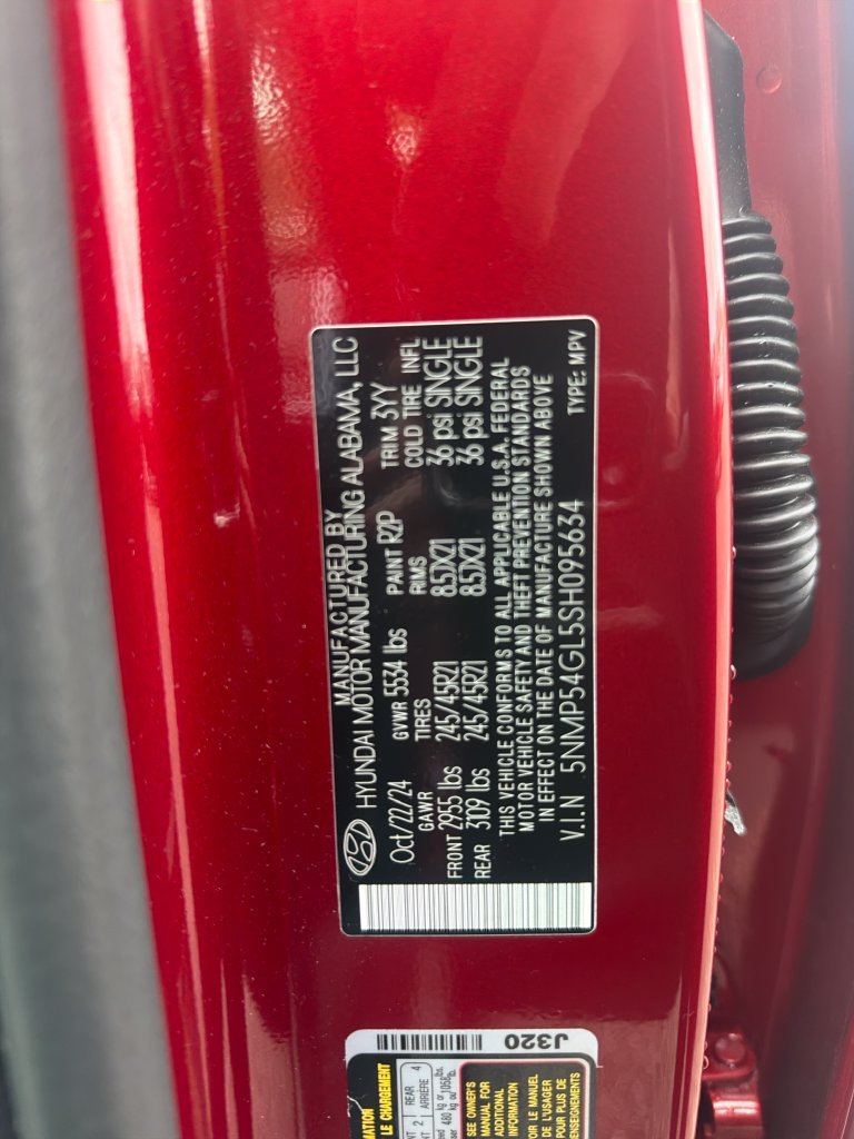 Used 2025 Red Hyundai Calligraphy image 2