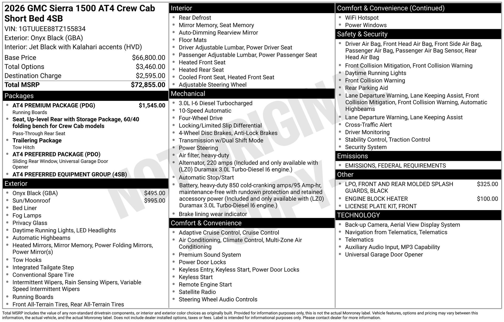 2026 GMC SIERRA - Image 3