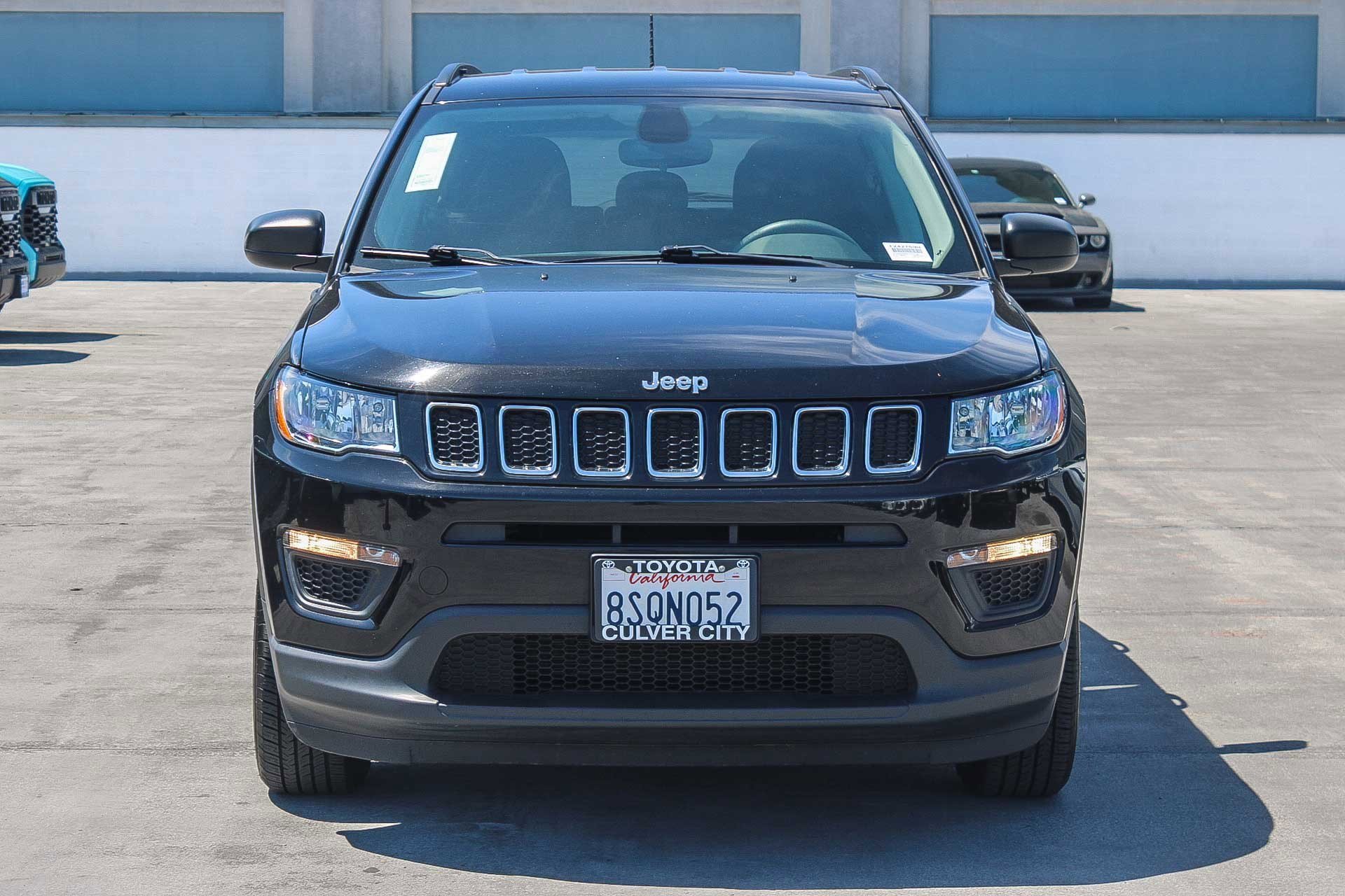 Used 2020 Jeep Compass Sport with VIN 3C4NJDAB9LT242769 for sale in Culver City, CA