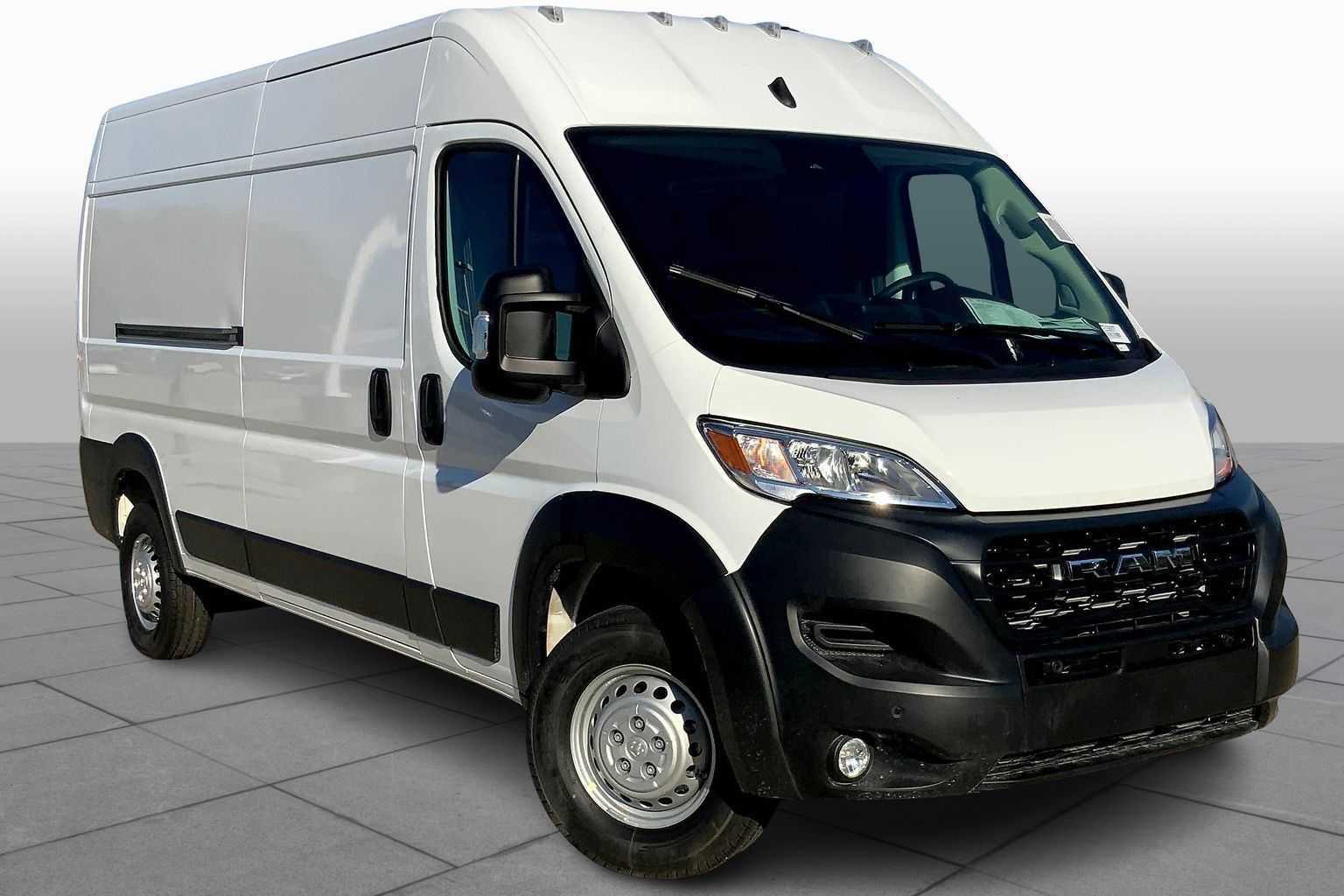 New 2026 Bright White Clear-Coat Exterior Paint RAM Tradesman image 2