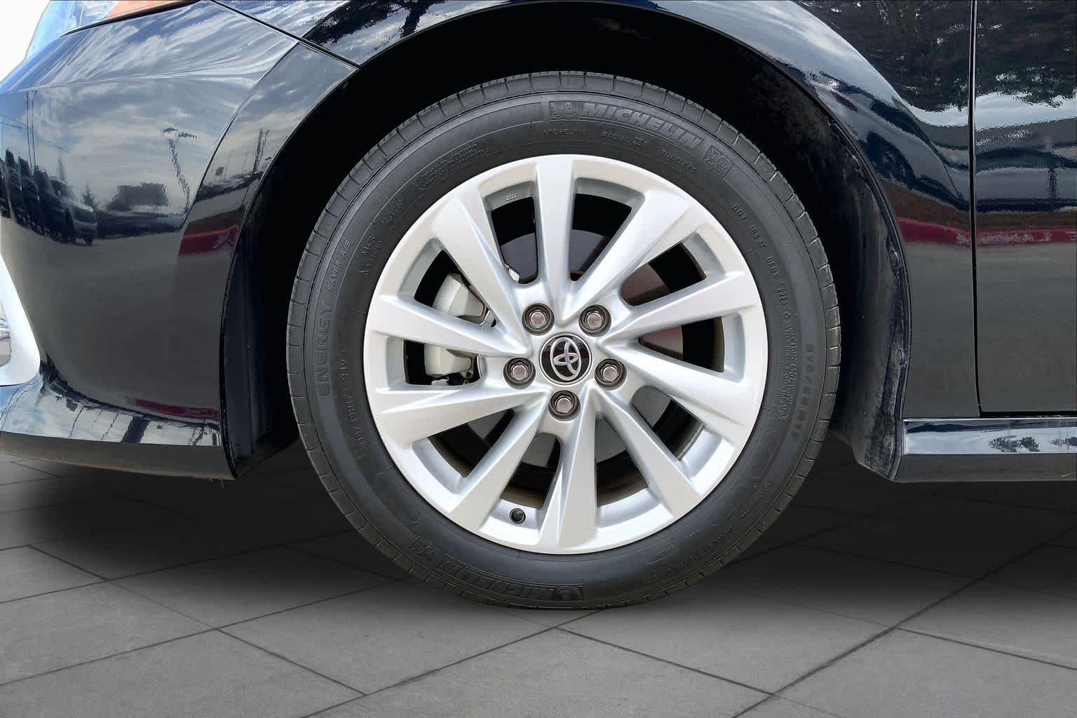 Used 2024 Midnight Black Metallic Toyota LE image 10