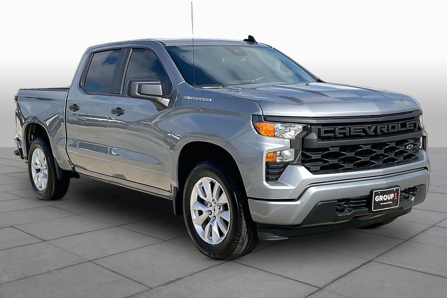 Used 2026 Sterling Gray Metallic Chevrolet Custom image 3