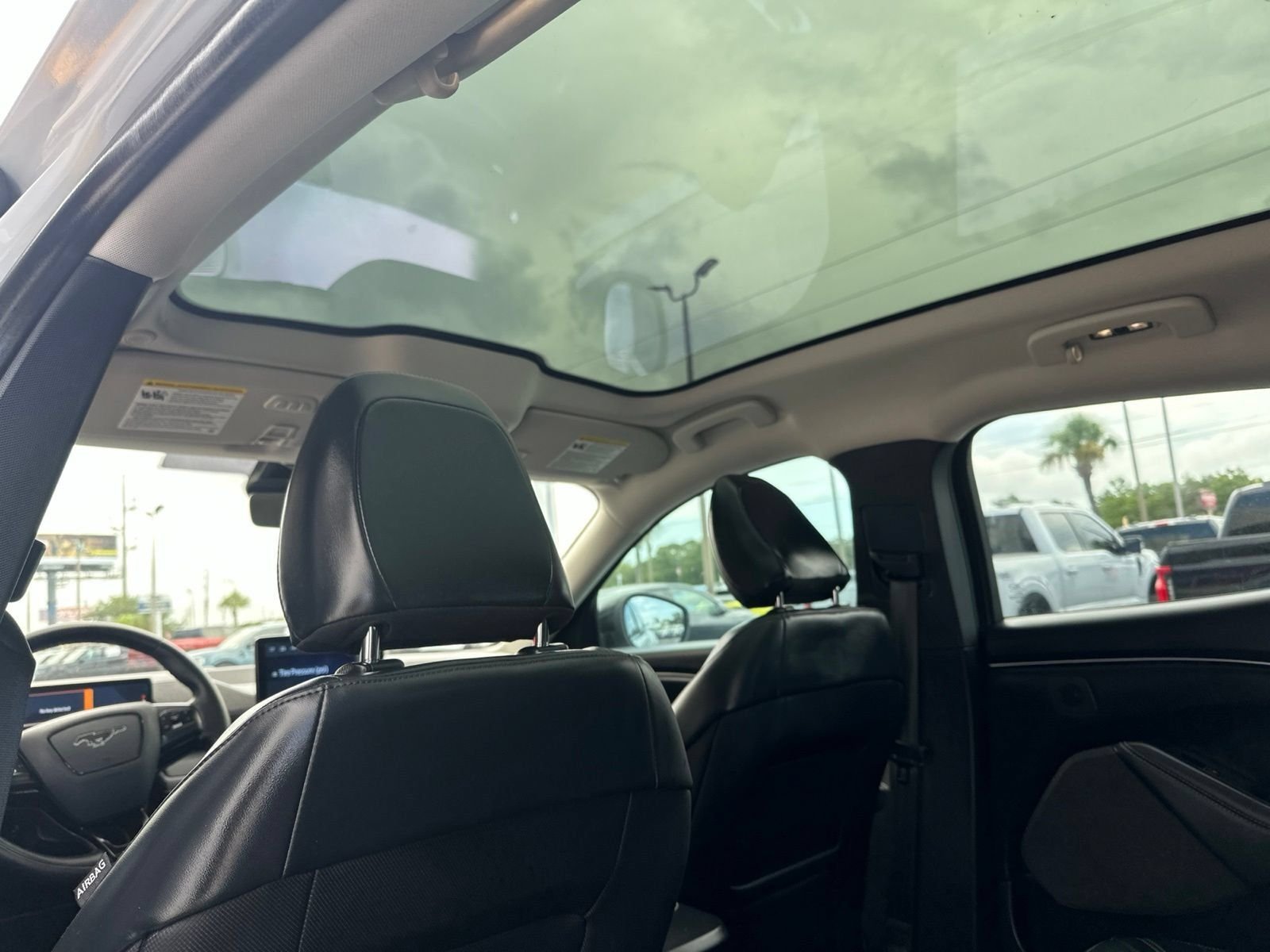 Used 2023 White Metallic Ford Premium image 16