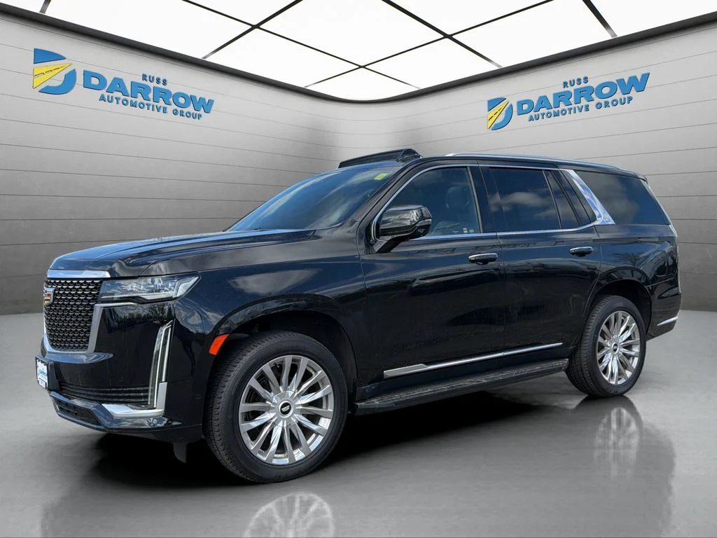Used 2021 Black Cadillac Sport image 1