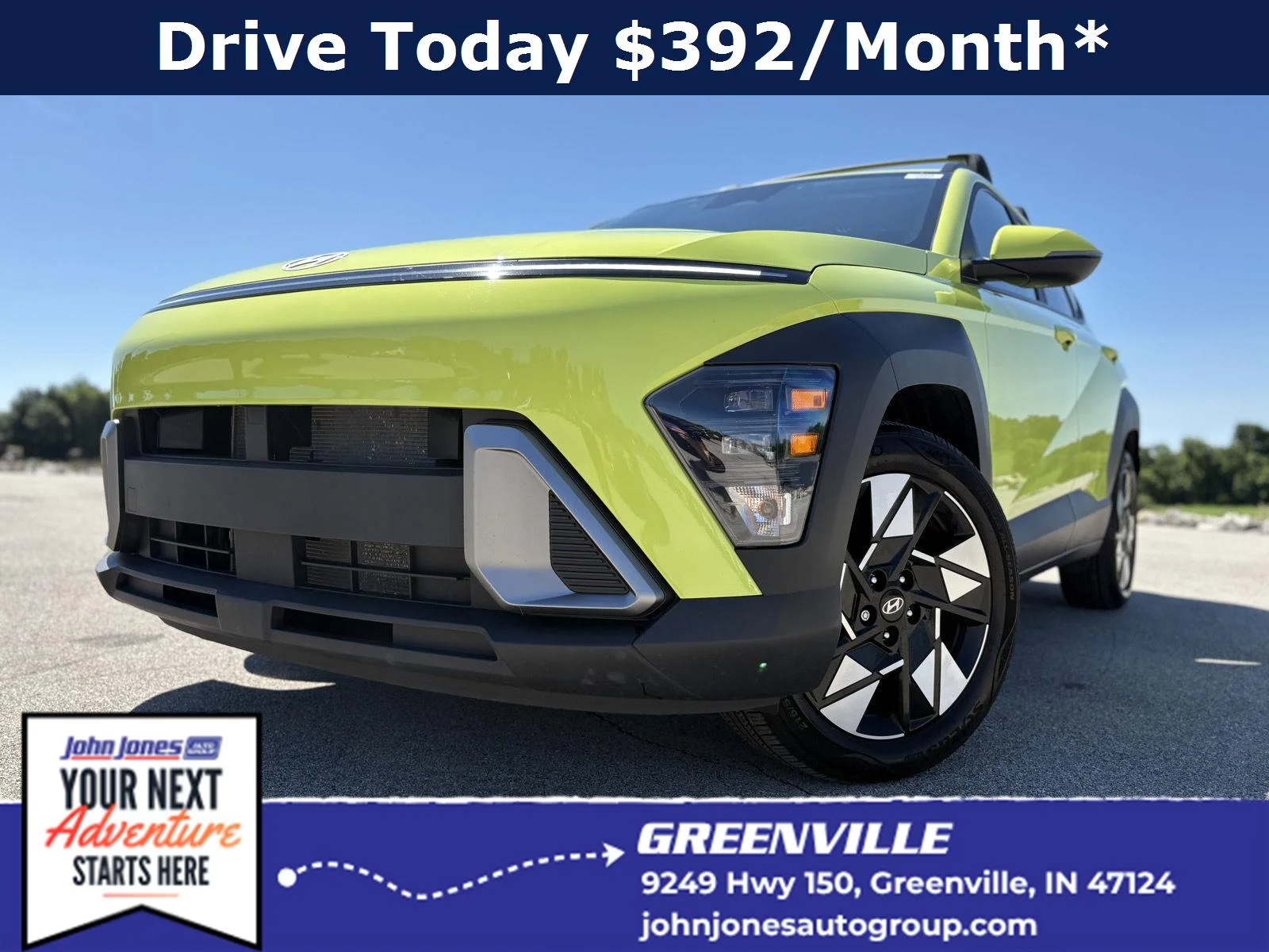 Used 2024 NEOTERIC YELLOW HYUNDAI SEL FWD image 1