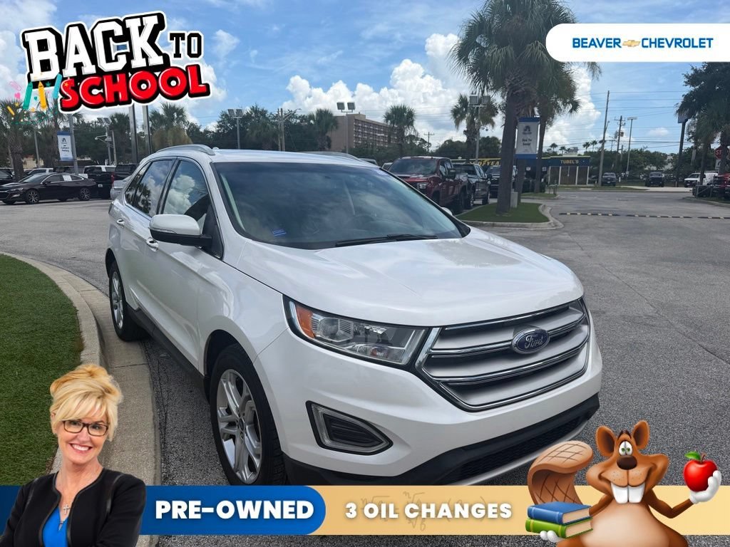 Used 2018 White Ford Titanium image 2