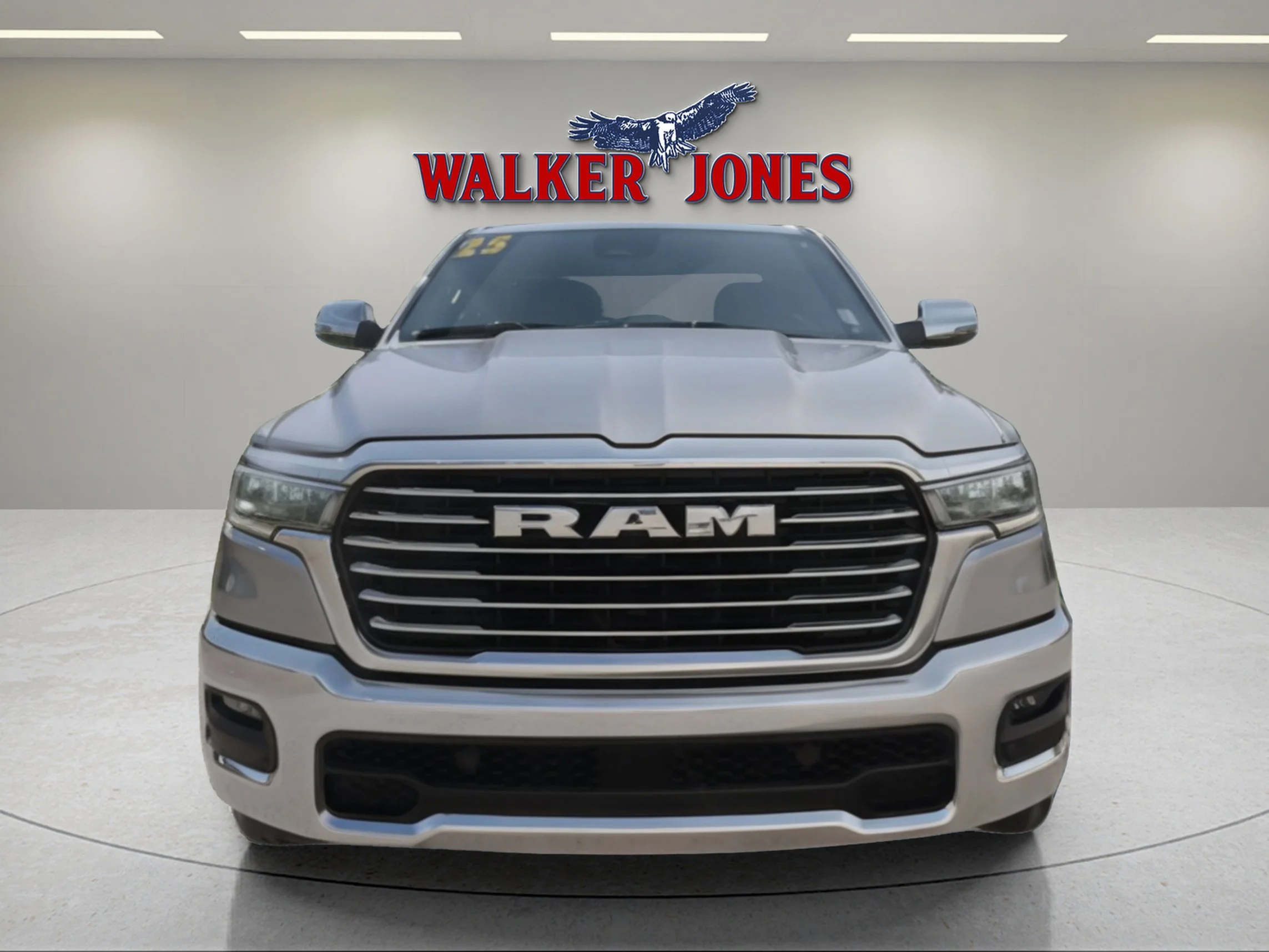 Used 2025 Billet Silver Metallic Clearcoat Ram Laramie image 8