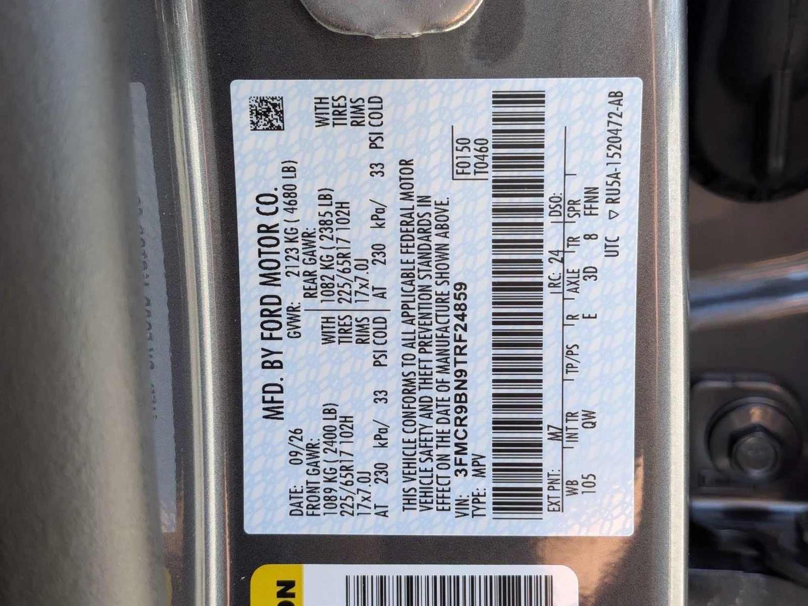 New 2026 Carbonized Gray Metallic Ford Big Bend® image 31