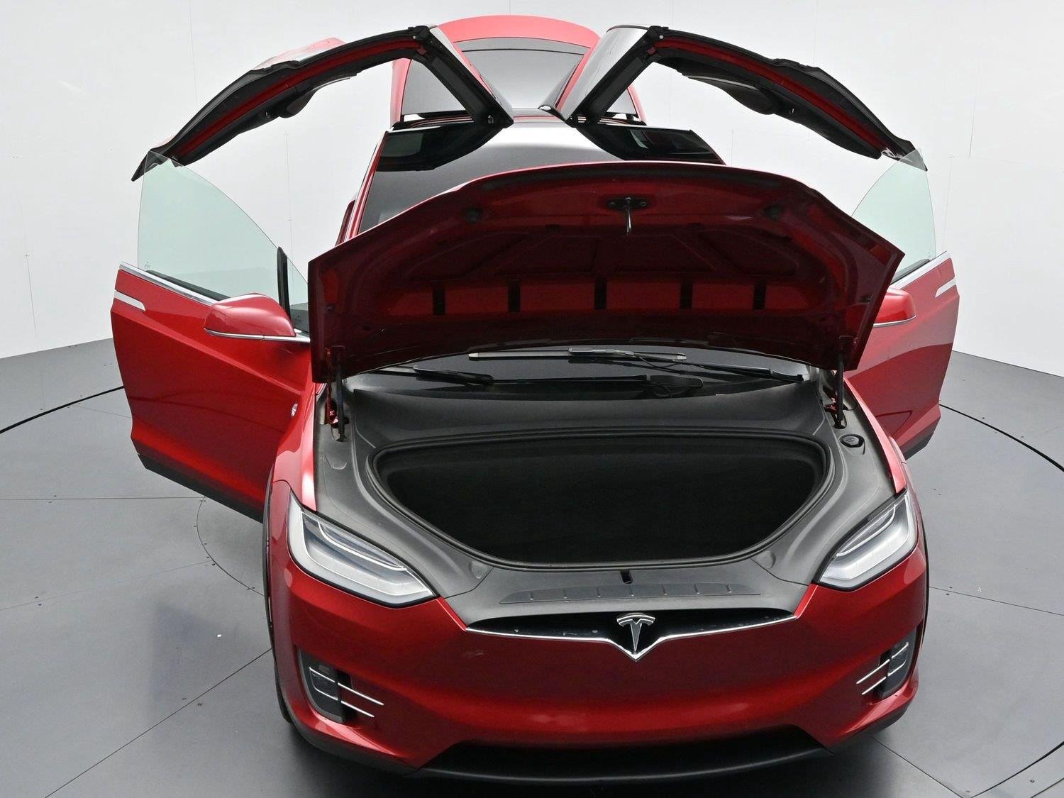 Used 2021 Red Multi-Coat Tesla Long Range Plus image 46