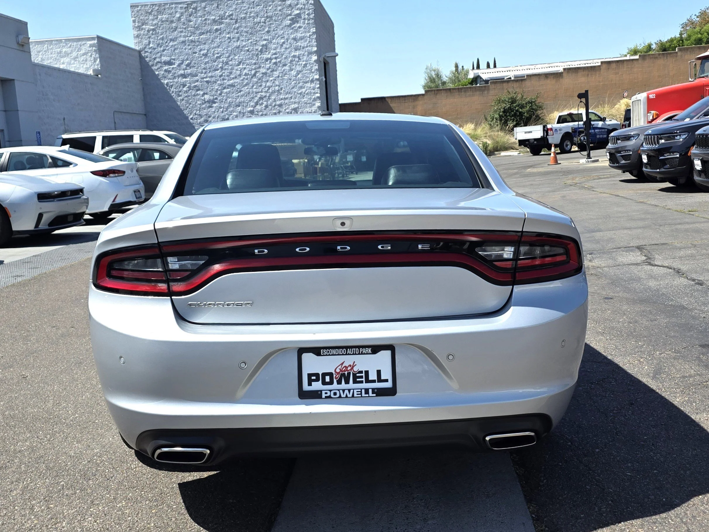 Certified Used 2021 Triple Nickel Clearcoat Dodge SXT image 4
