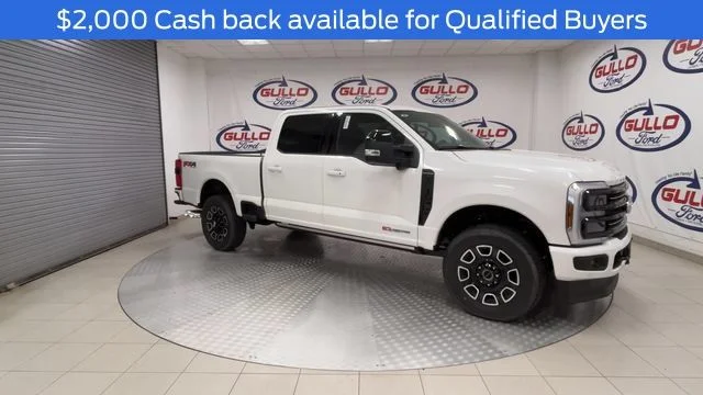 New 2026 Star White Metallic Tri-Coat Ford Platinum image 2