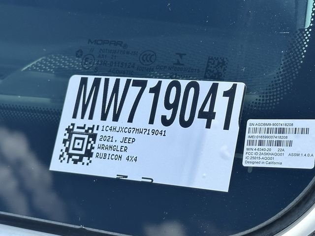 Used 2021 White Jeep Rubicon image 30