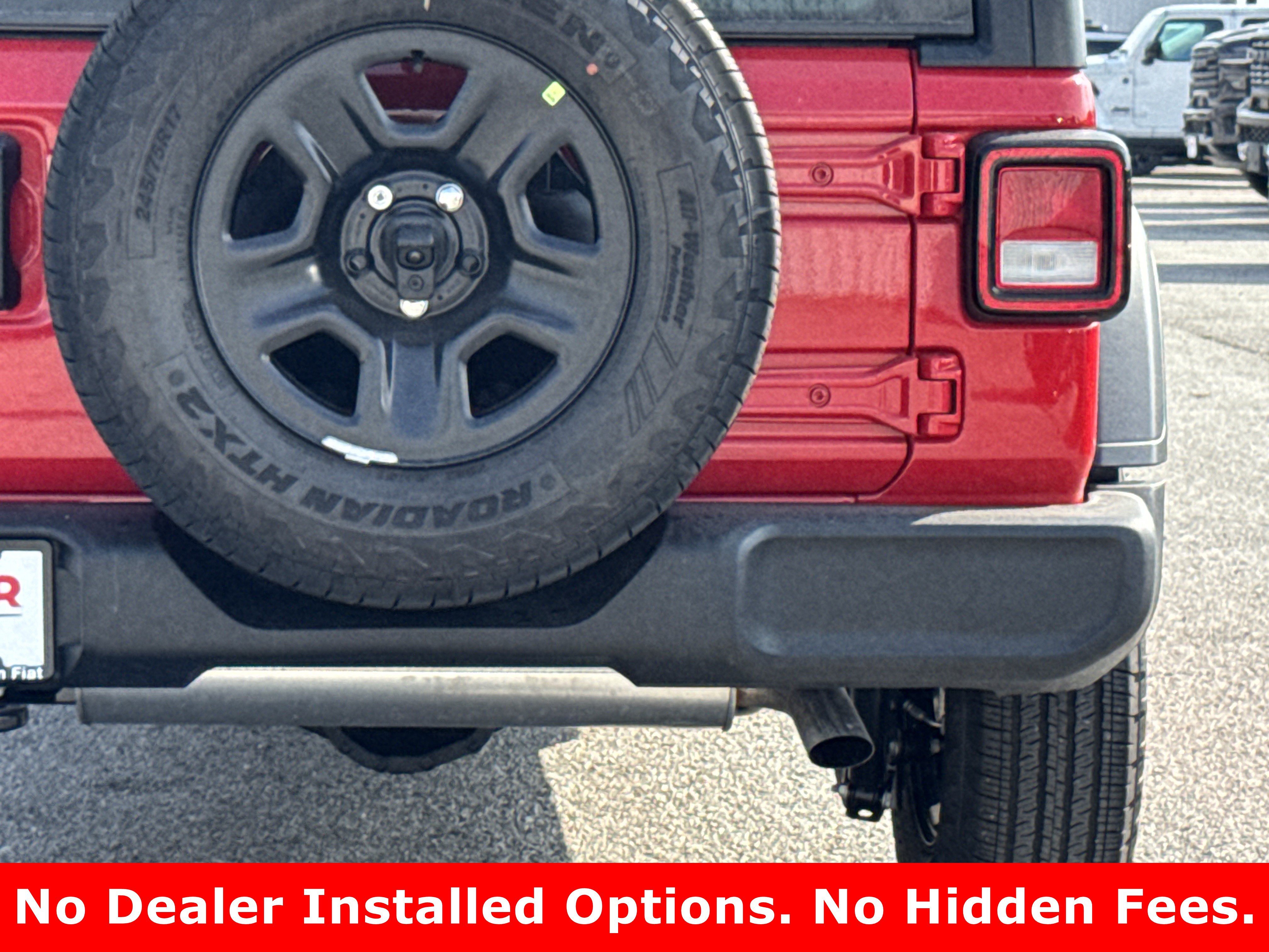 New 2026 Firecracker Red Clear-Coat Exterior Paint Jeep Sport image 10