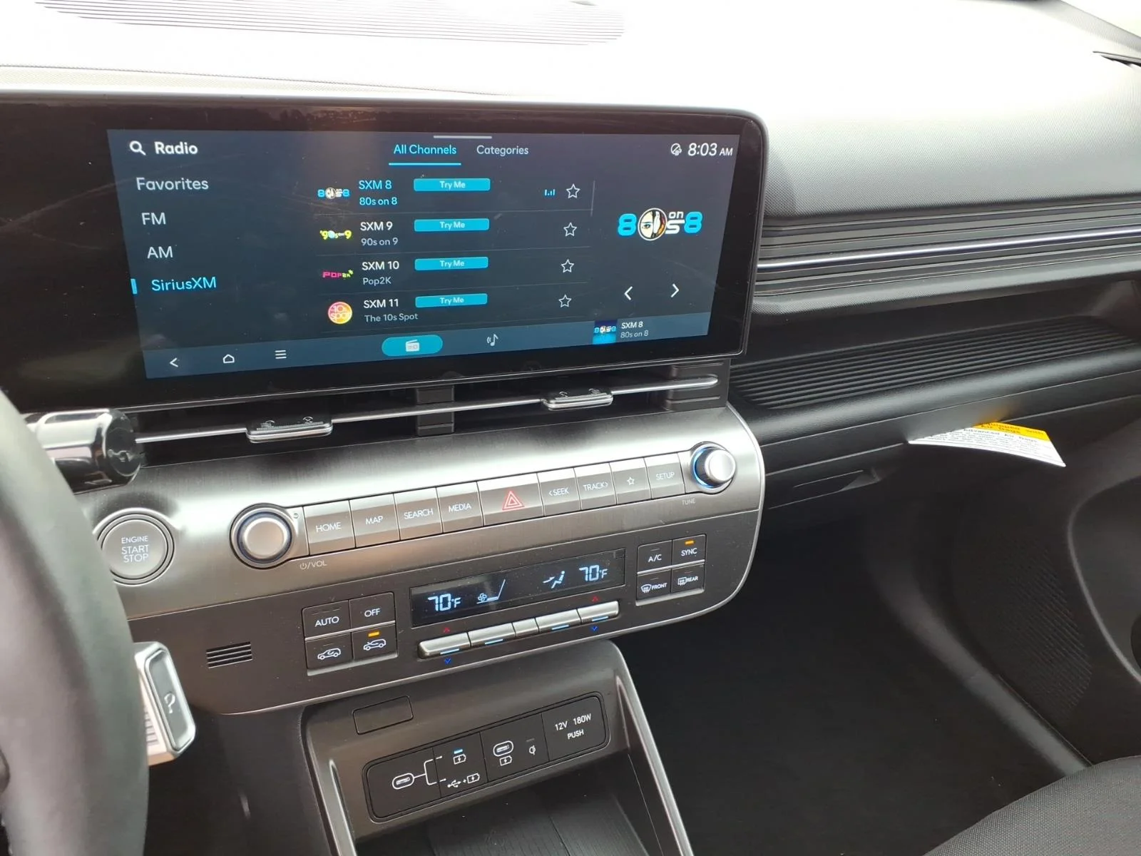 Used 2025 Soultronic Orange Pearl Hyundai SEL Convenience image 6