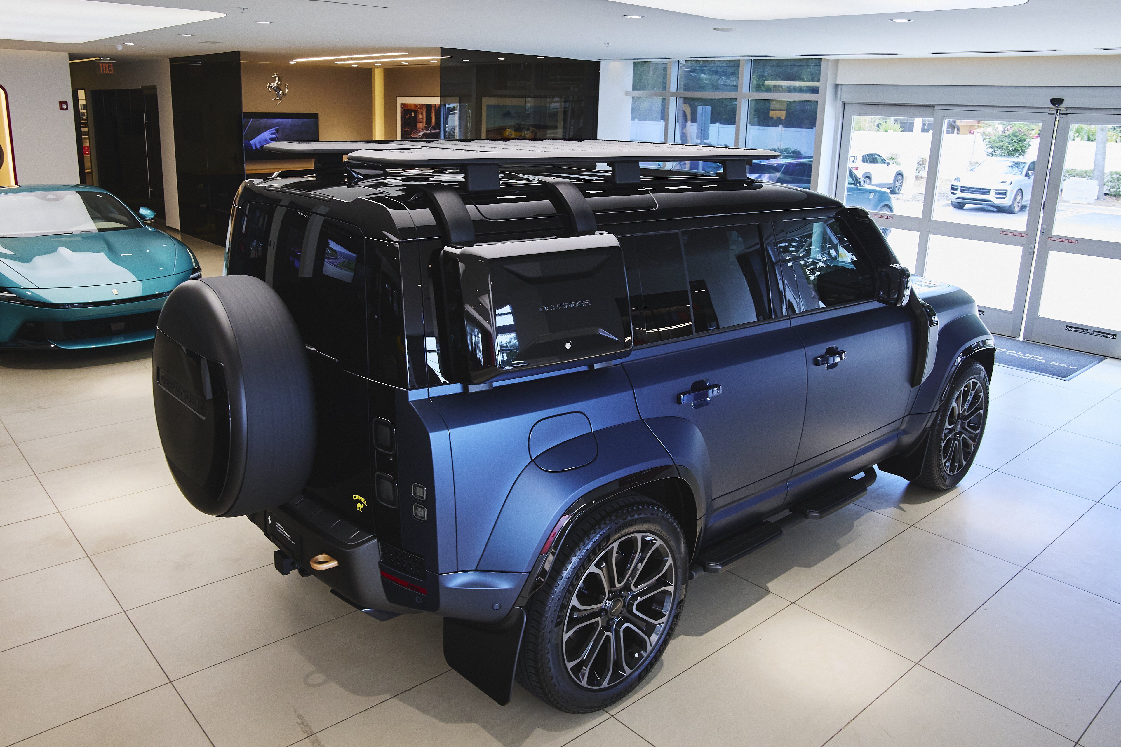 Used 2026 Sargasso Blue Premium Matte Land Rover OCTA image 5