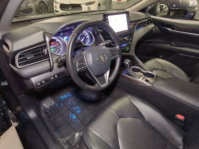 Used 2021 Midnight Black Metallic Toyota XLE image 14