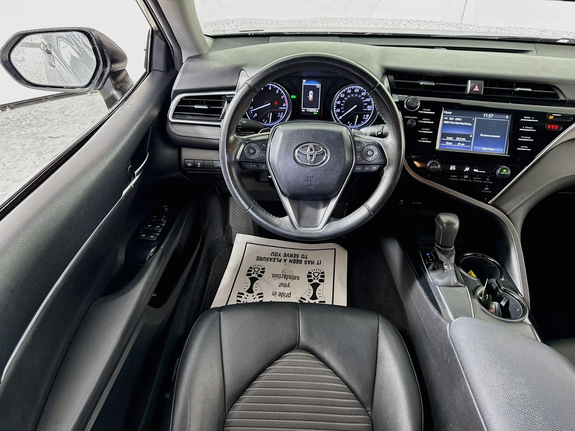 Used 2018 Celestial Silver Metallic Toyota SE image 20