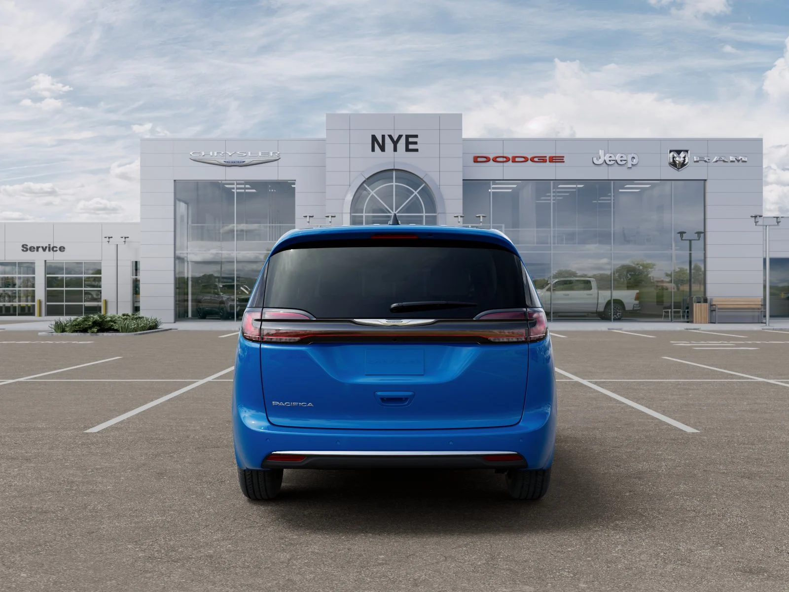 New 2026 Hydro Blue Pearl-Coat Exterior Paint Chrysler Select image 34