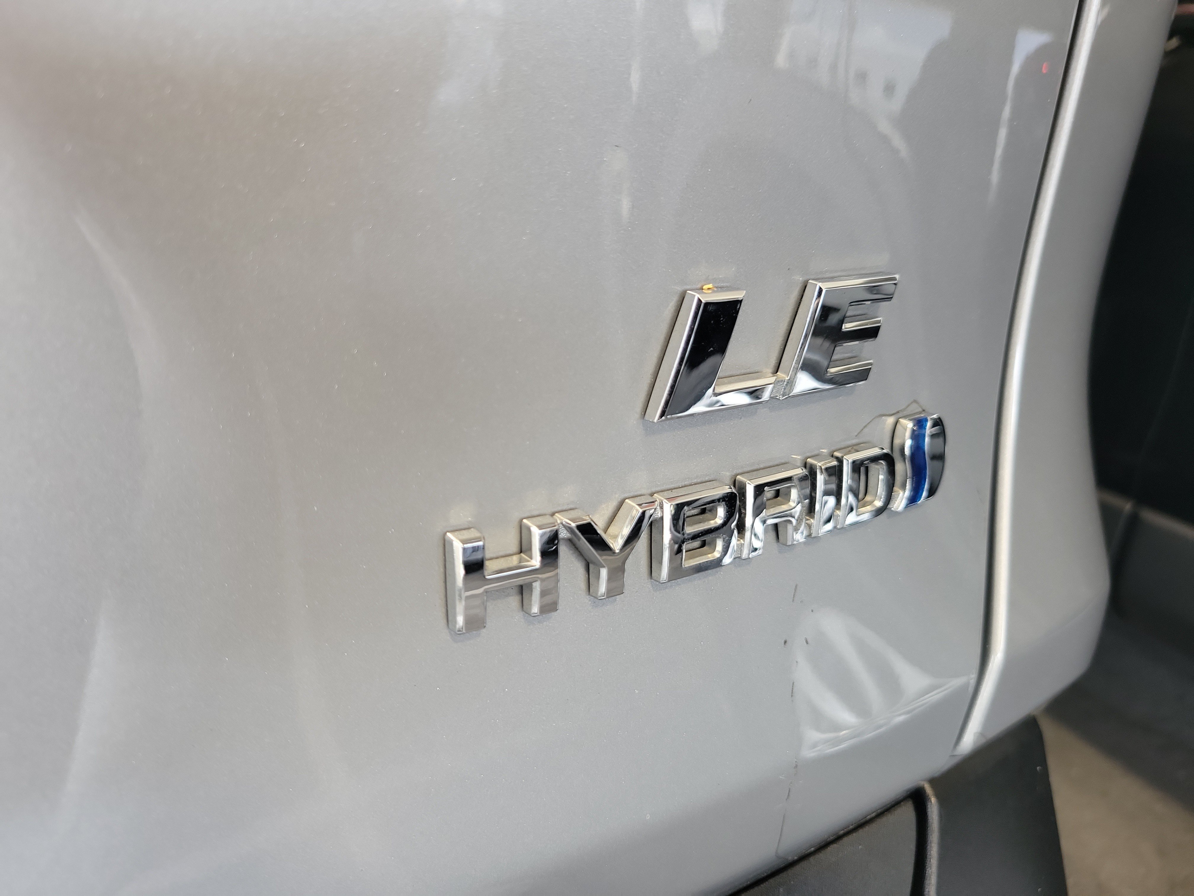 Used 2024 Silver Sky Metallic Toyota Hybrid LE image 8