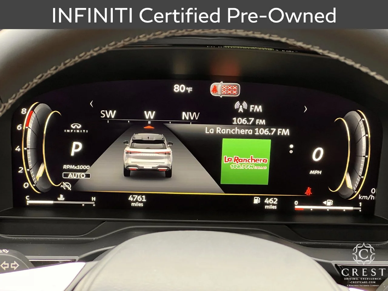 Certified Used 2027 Radiant White Black Obsidian INFINITI AUTOGRAPH image 17