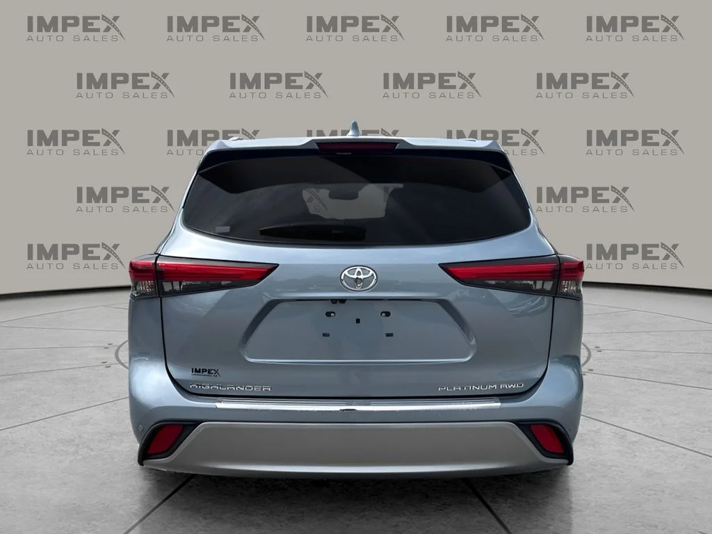 Used 2021 Blue Toyota Platinum image 4