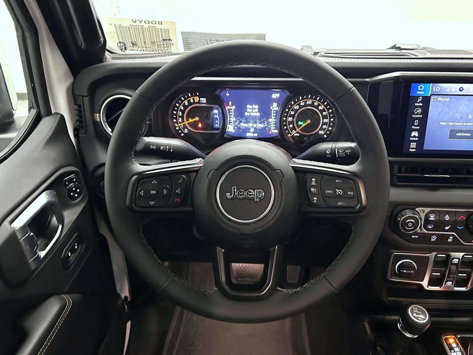 New 2026 Bright White Clearcoat Jeep Sahara image 12